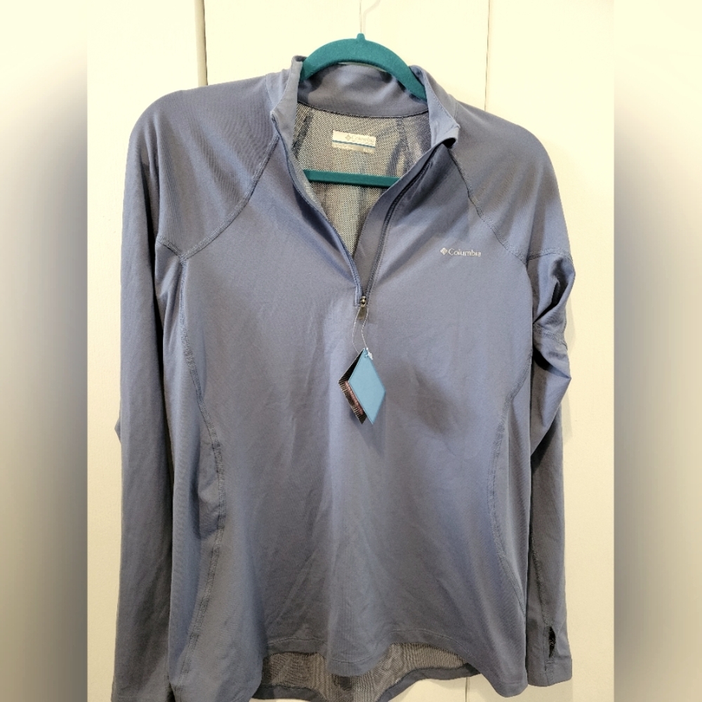 NWT Columbia Womens zip baselayer